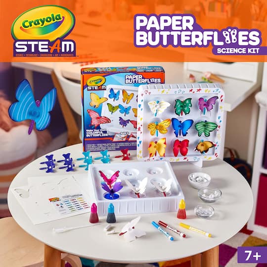 Crayola® STEAM Paper Butterflies Science Kit